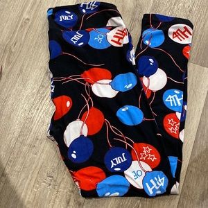 4th of July TC leggings